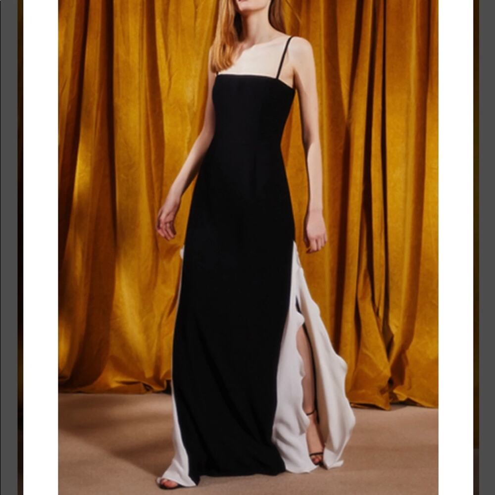 FILIARMI Spaghetti Strap Henrietta Gown Black Tie Attire Formal Size 4 NWT
